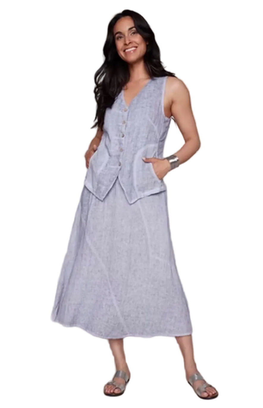Compli K Alessia Linen Vest 8523