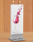 Flatyz Glass of Wine Candle