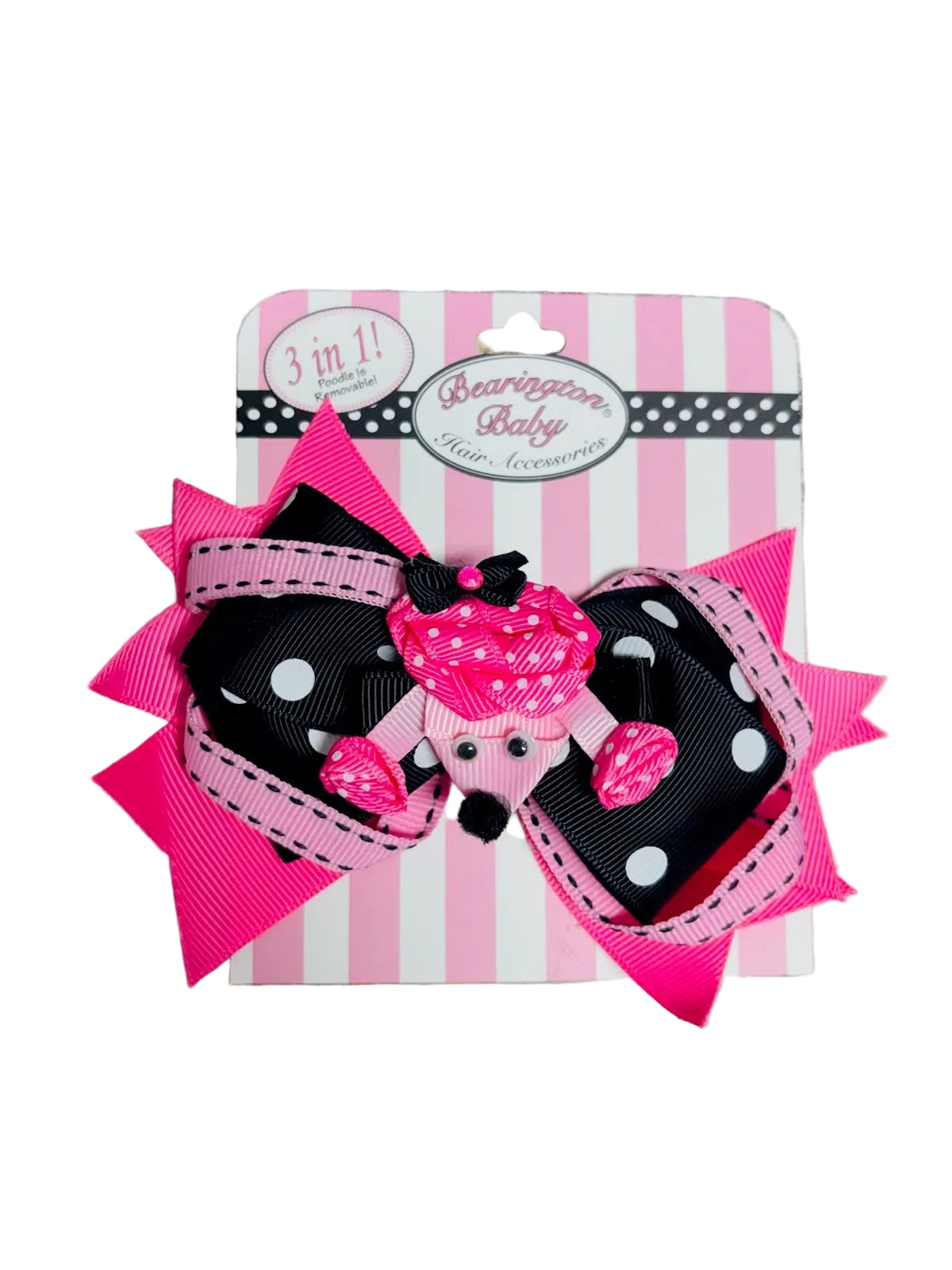 Parisian Poodle Hair Clip