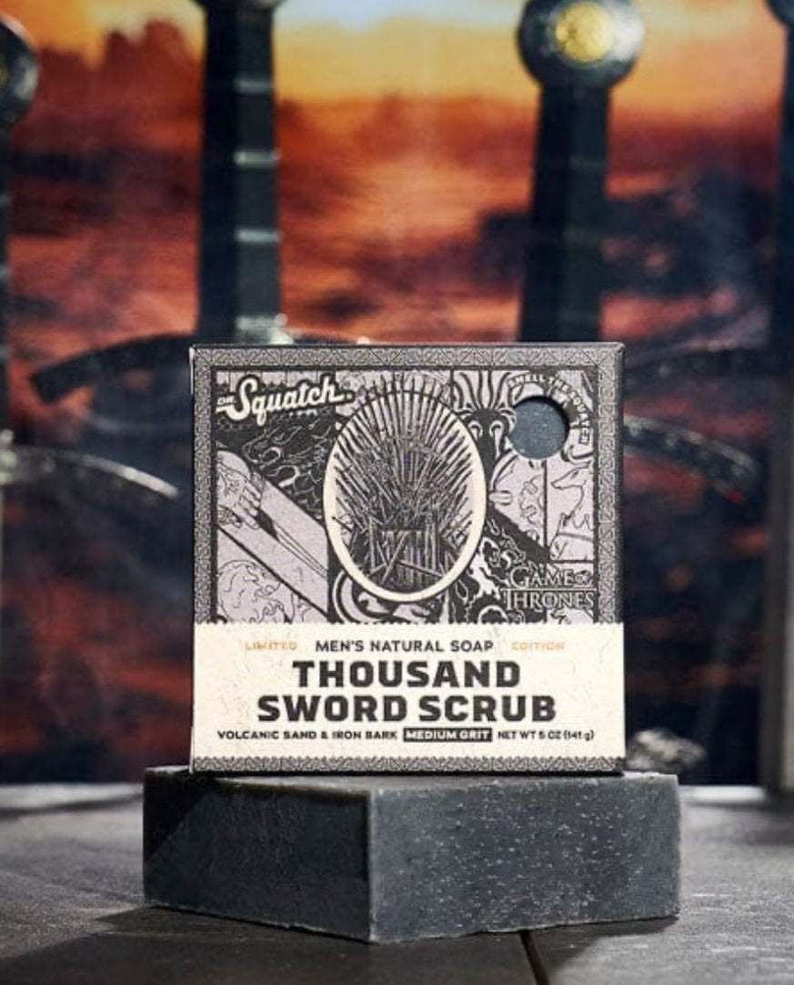 Dr. Squatch Limited Edition Thousand Sword Scrub Bar Soap
