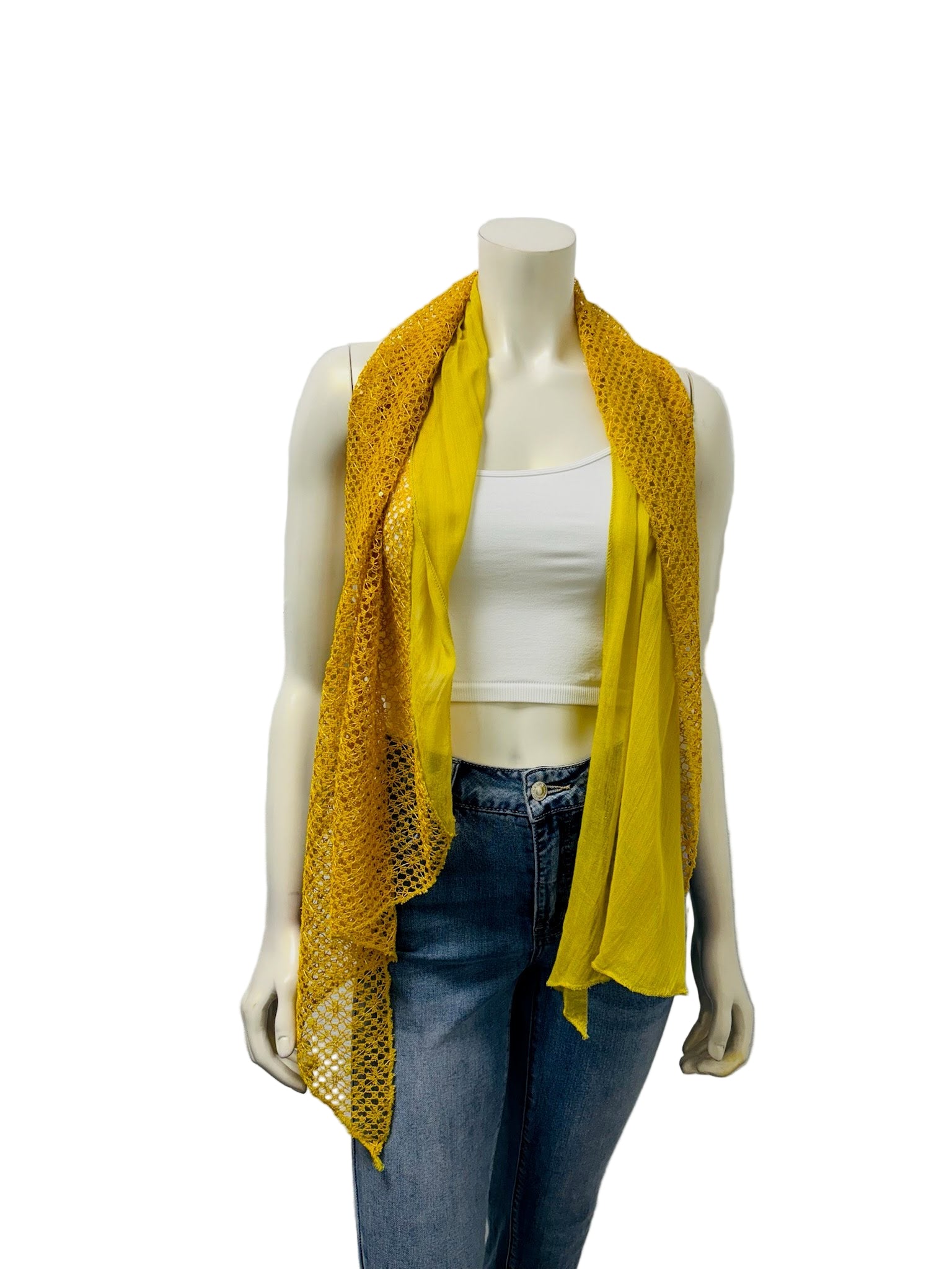 Crocheted Sequin Scarf