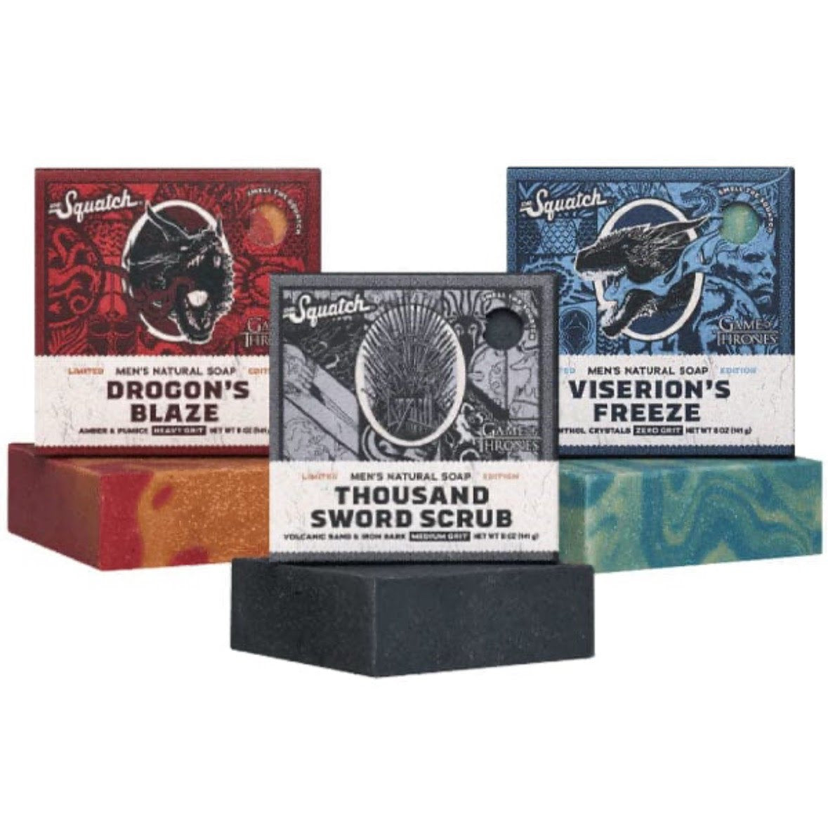 Dr. Squatch Limited Edition Game of Thrones Box Collection