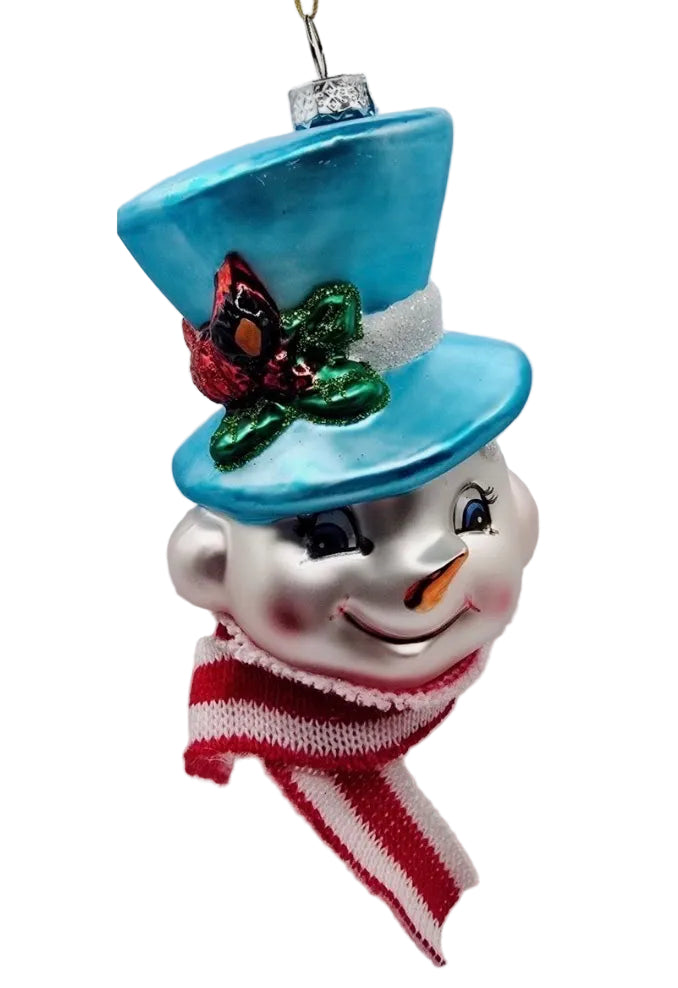 Vintage Snowman Ornament