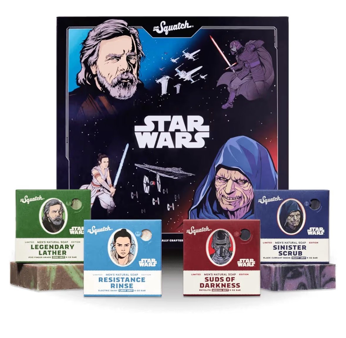 Dr. Squatch Limited Edition Star Wars Episode II Box Collection