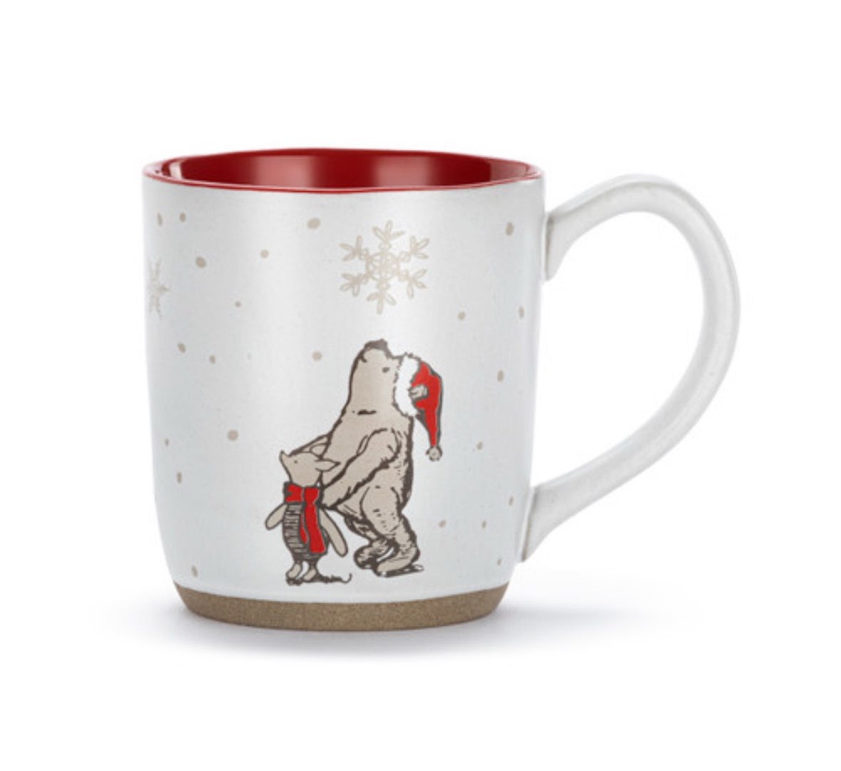 Winnie-the-Pooh and Piglet Christmas Mug