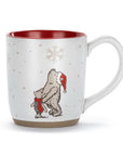Winnie-the-Pooh and Piglet Christmas Mug