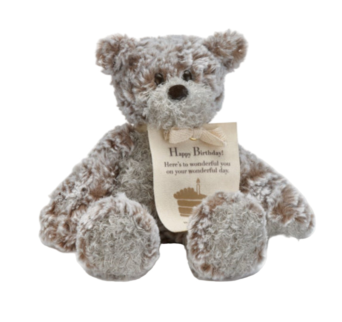 "Happy Birthday" Mini Giving Bear Stuffed Animal