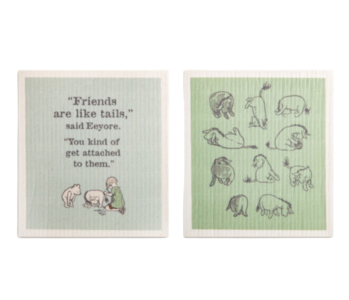 Swedish Dish Cloth Set (Eeyore)