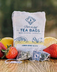 Piper & Leaf Lemon Berry Blush Tea Bags