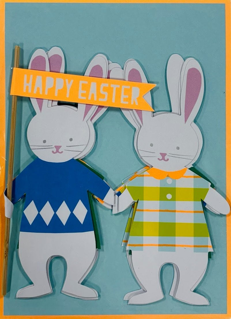 Easter Card (Bunny Garland)