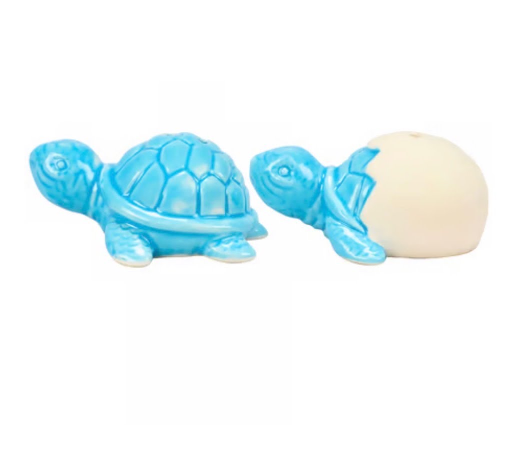 Turtle Hatchlings Salt And Pepper Shakers