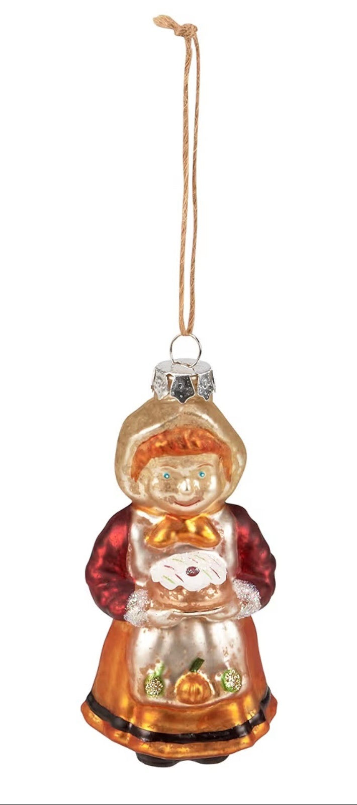 Pilgrim Girl Ornament