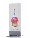 Flatyz Candle Happy Birthday Cupcake