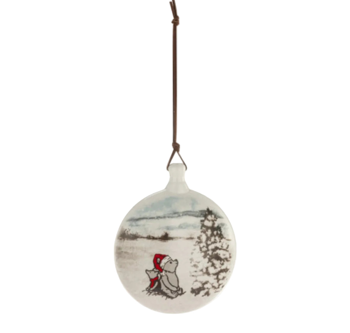 Winne-the-Pooh &amp; Piglet Christmas Ornament