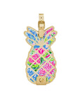 Lilly Pulitzer Bunny Business Luggage Tag