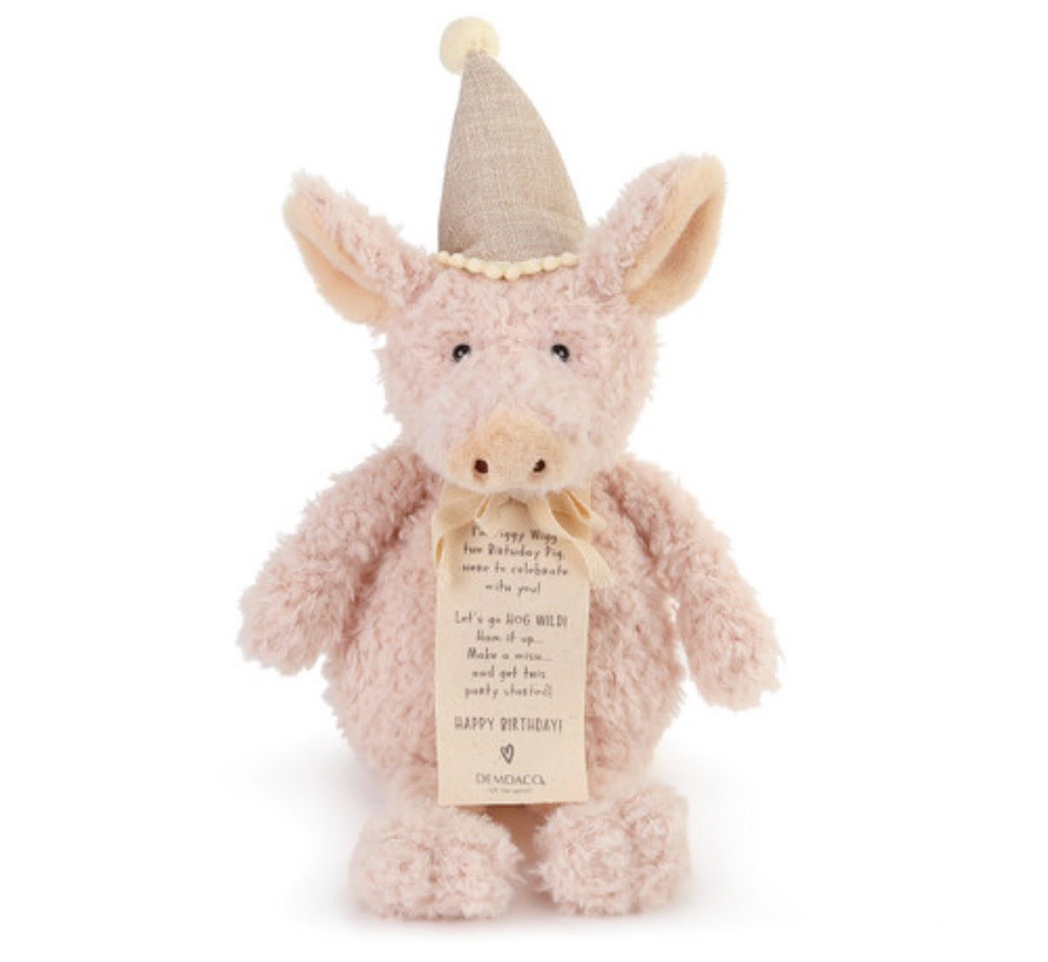 Birthday Pig Stuffed Animal