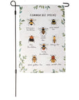 Common Bees Garden Flag 112609