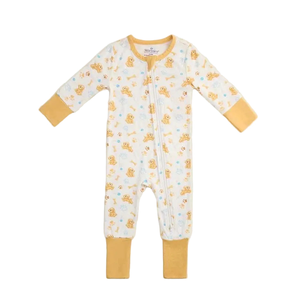 Warmies Bamboo Footed Golden Dog Sleeper