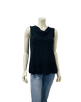 Heartstring Cowl Neck Tank Top