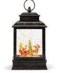 Santa And Sleigh Musical Lantern