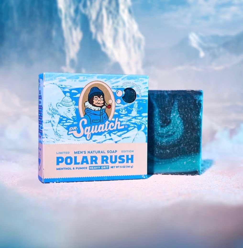 Dr. Squatch Polar Rush Bar Soap