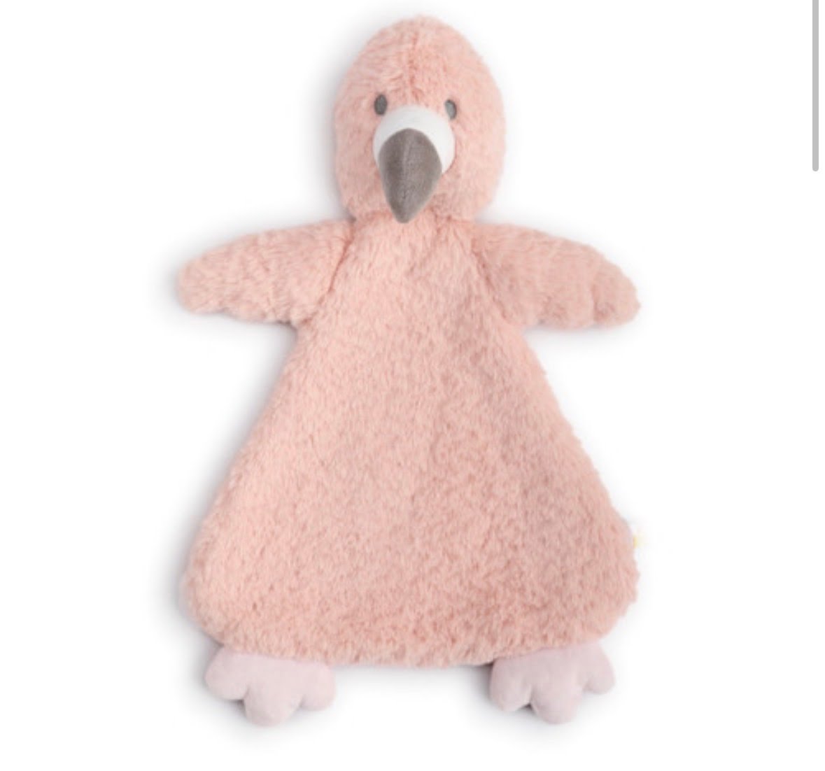 Demdaco Finley Flamingo Rattle Blankie