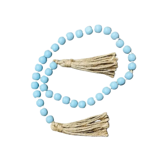 Baby Blue Beaded Garland