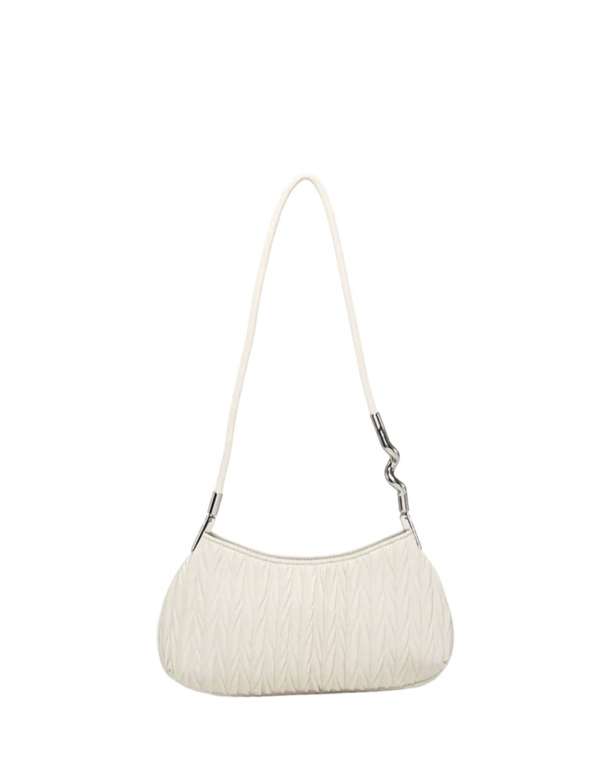 JENNU Nassau Textured Shoulder Bag