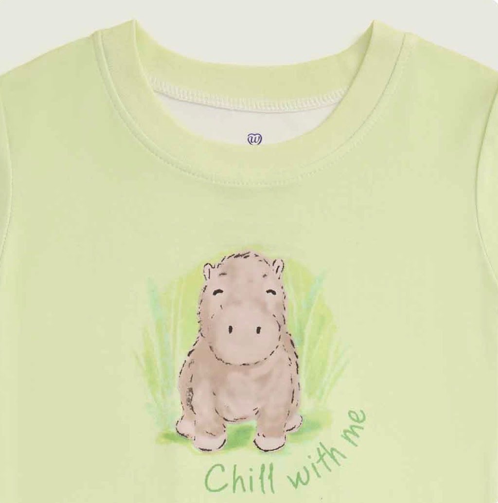 Warmies Capybara Shorties Pajama Set