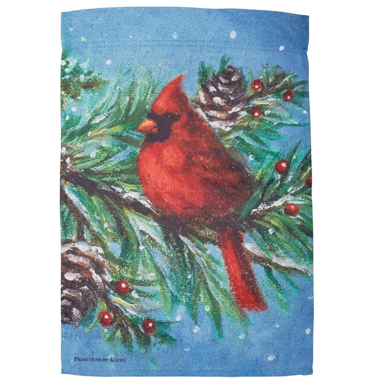 Cardinal Garden Flag