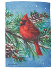 Cardinal Garden Flag