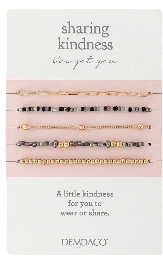 Sharing Kindness Layering Bracelet