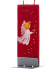 Flatyz Candle Baby Angel on Red