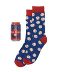 Bases Loaded Beer Can Socks