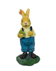 Rabbit with Tulip Basket Decor