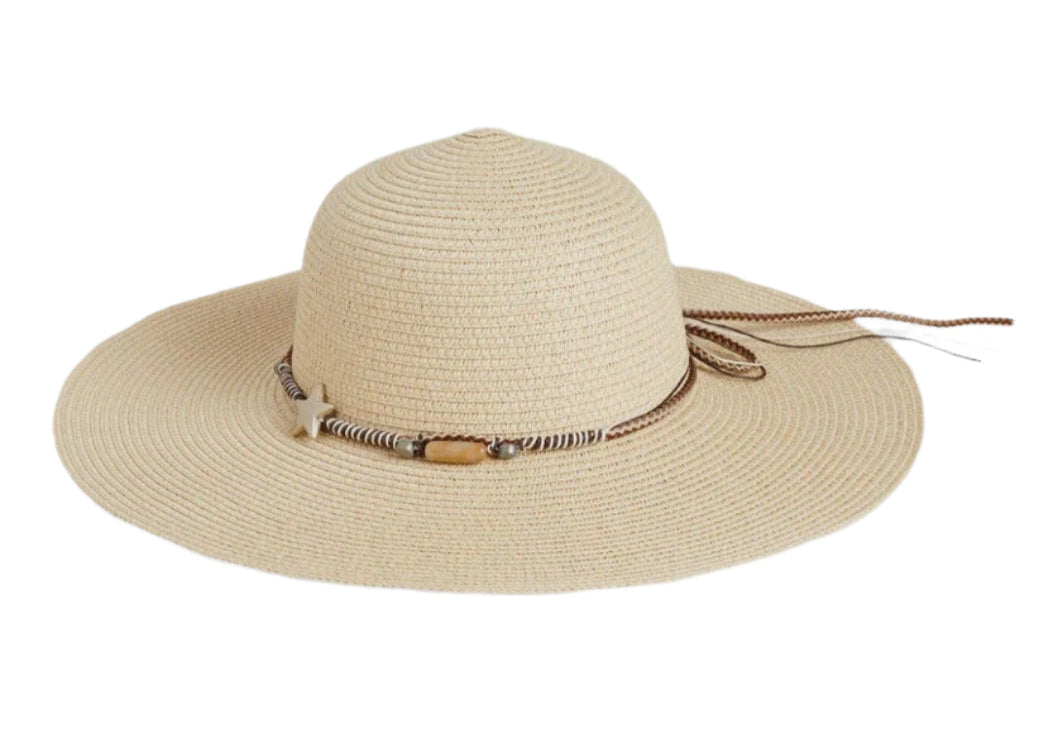 Coco + Carmen Braid Floppy Hat 2316314A