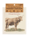 Moo-ve Over, I've Got This Mess Swedish Dishcloth Duo