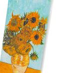 Flatyz Vincent van Gogh Sunflowers on Blue Candle