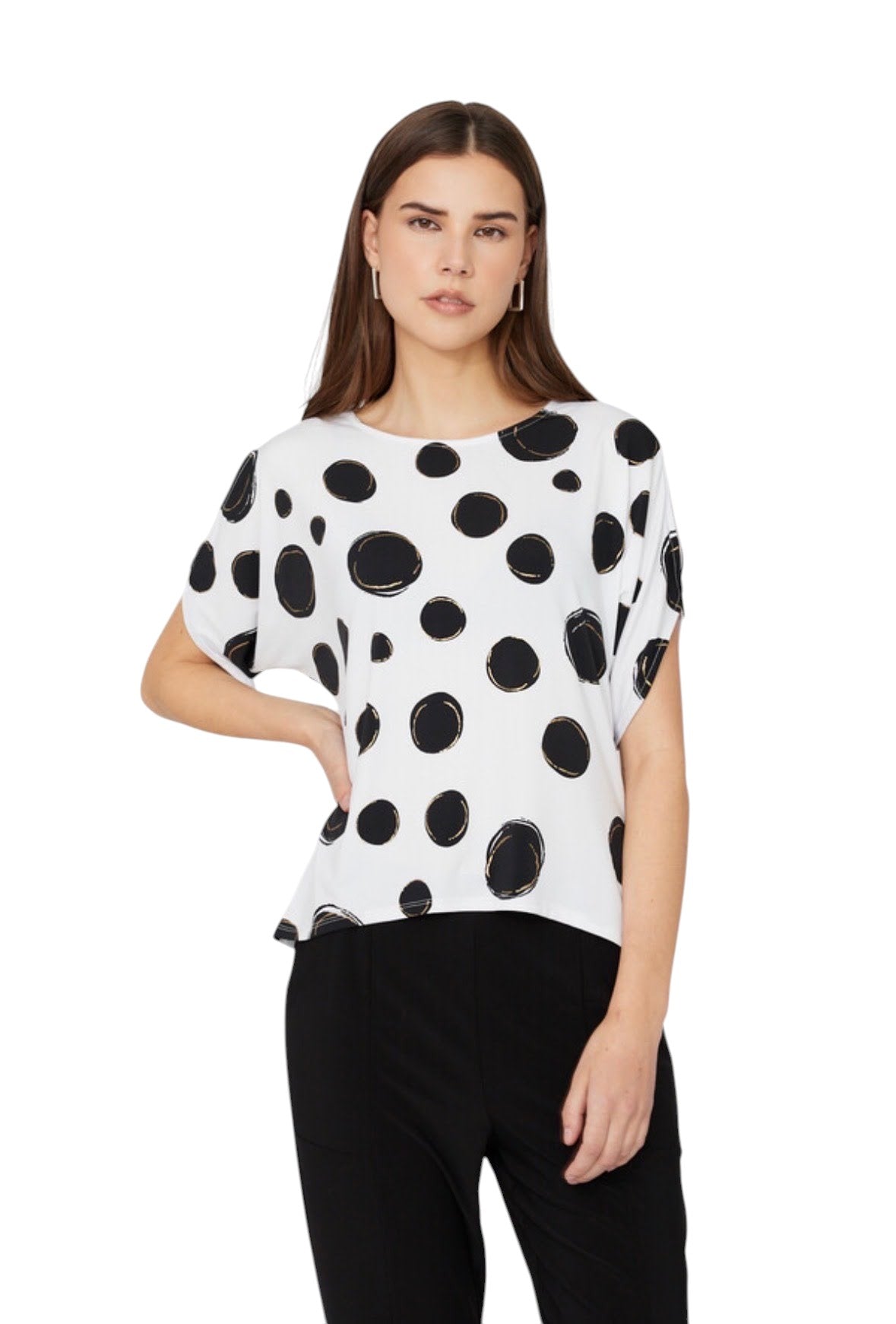 Compli K Polka Dot Top 36021