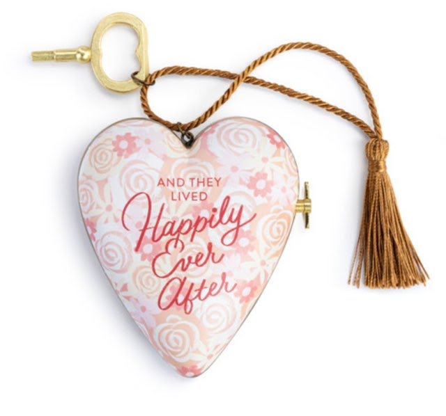 Happily Ever After Musical Art Heart Ornament