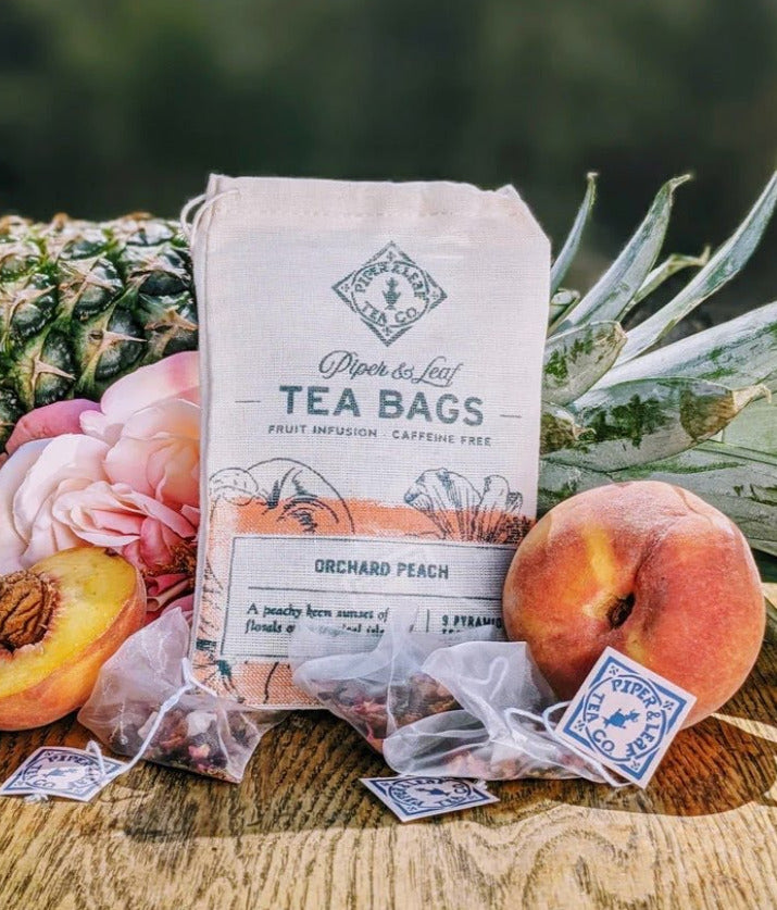 Piper &amp; Leaf Orchard Peach Tea Bags