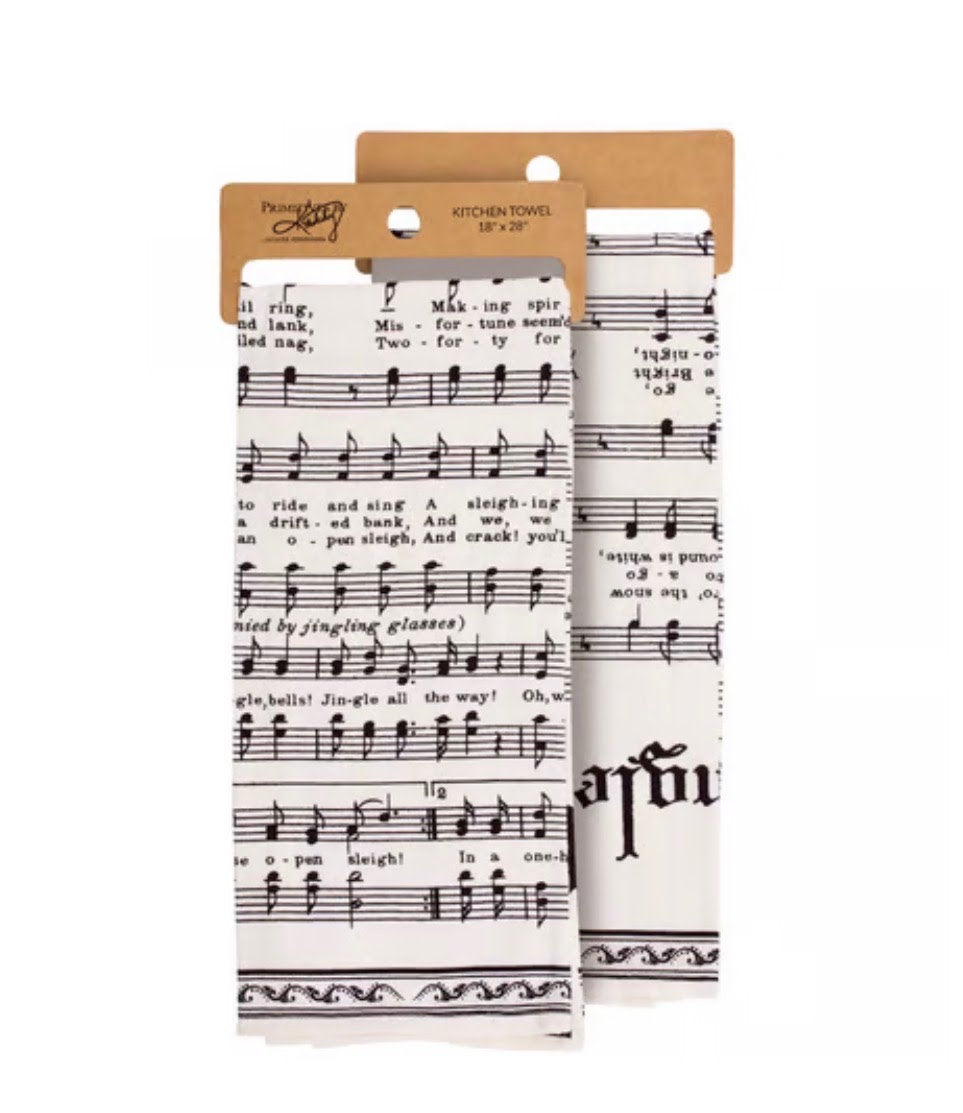 Jingle Bells Tea Towel