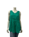 Kleen Linen Peplum Top