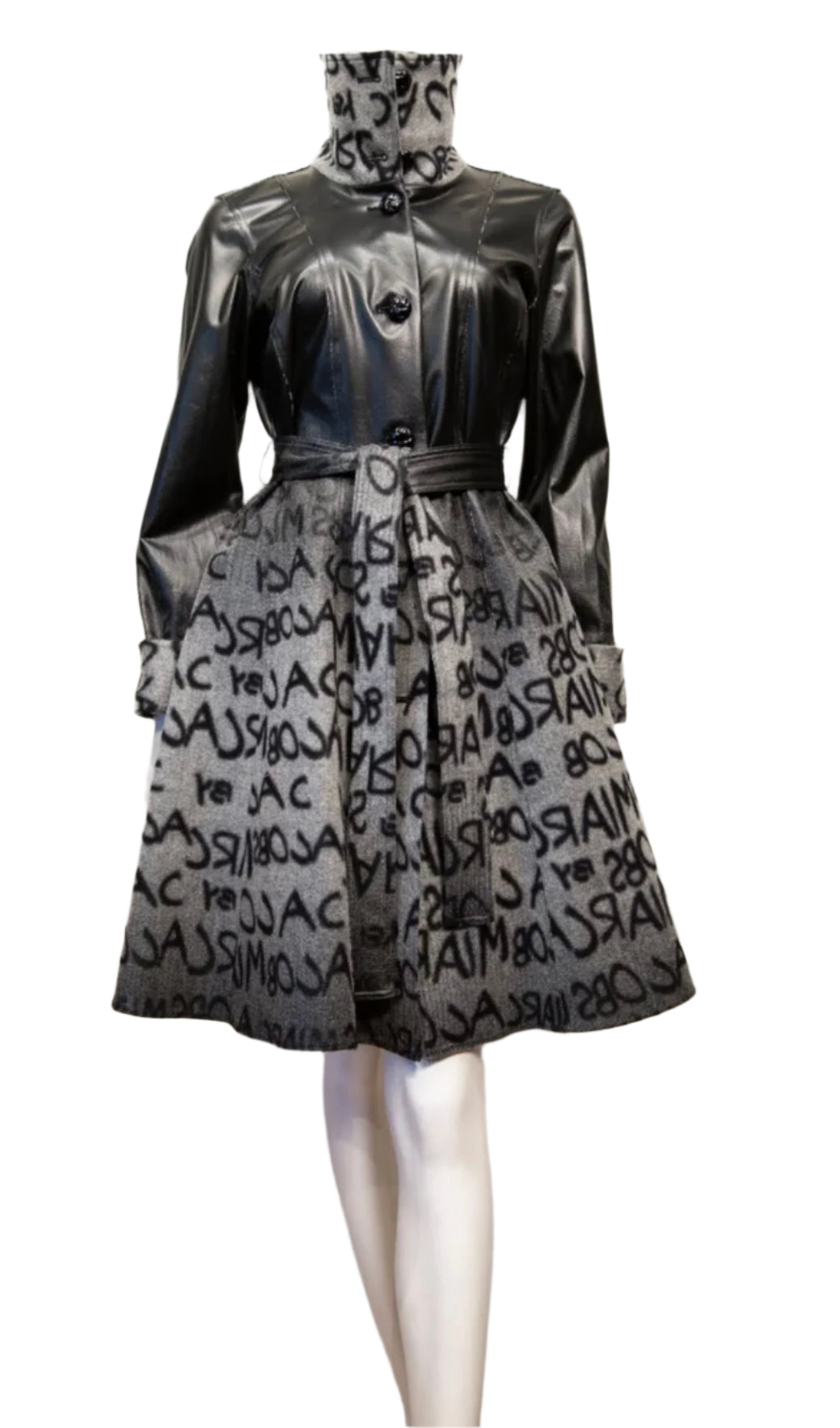 Samuel Dong Coat Letters F20004