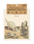 Purrty Dirty Swedish Dishcloth Duo