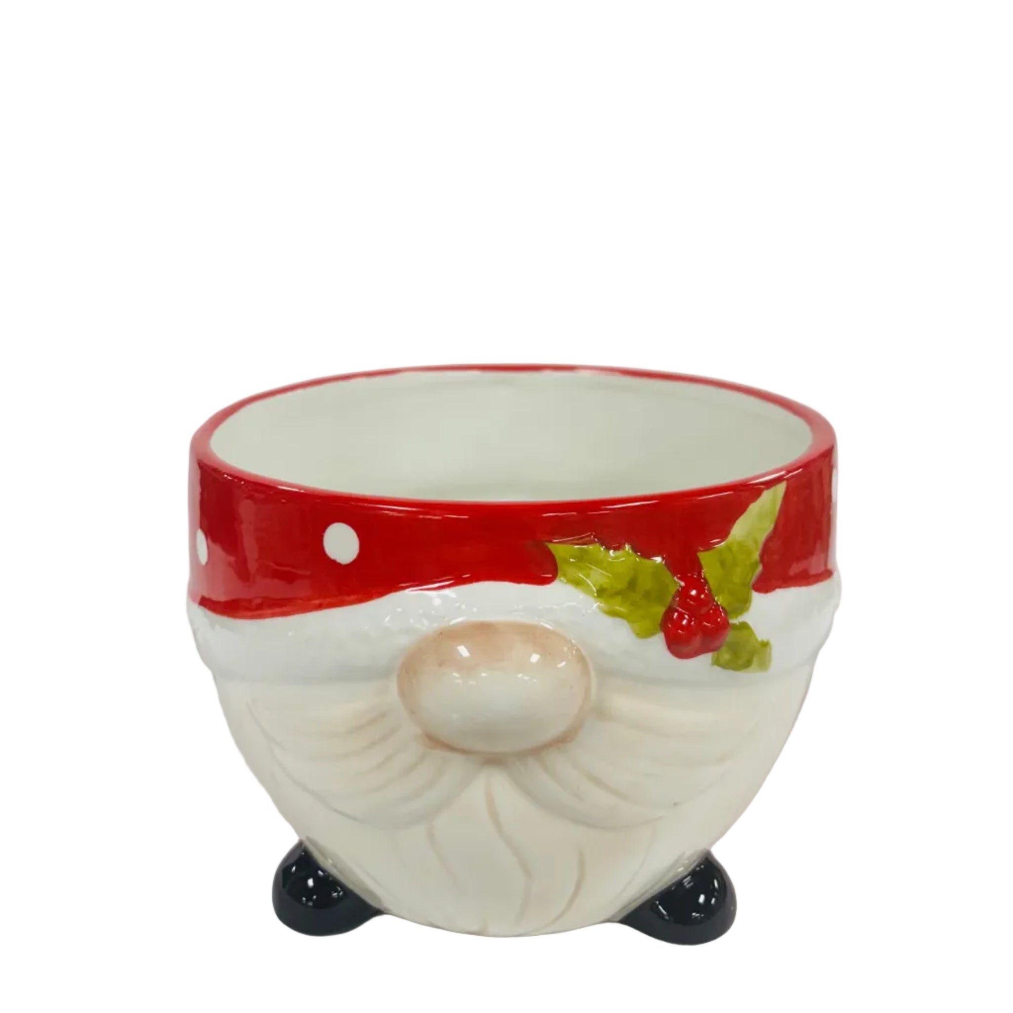 Santa Gnome Serving Bowl