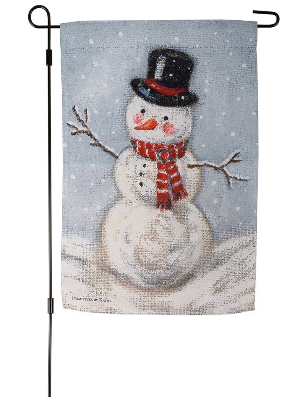 Snowman Garden Flag