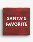 Santa's Favorite Marble Coaster