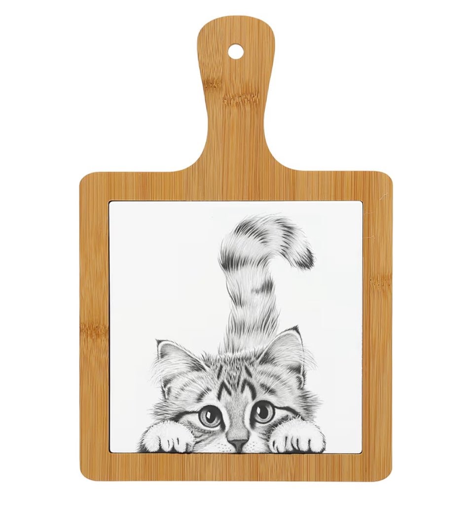Cat Trivet Tray