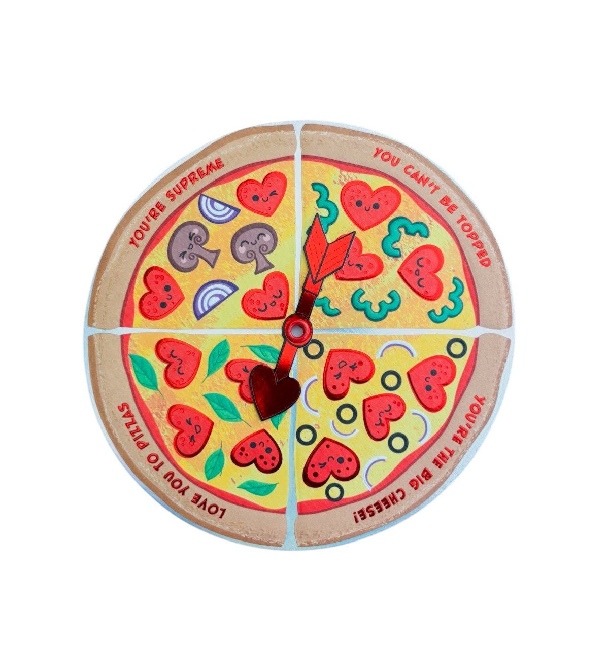 Papyrus Valentine's Day Card (Interactive Pizza)